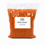 Rote Linsen, geschält