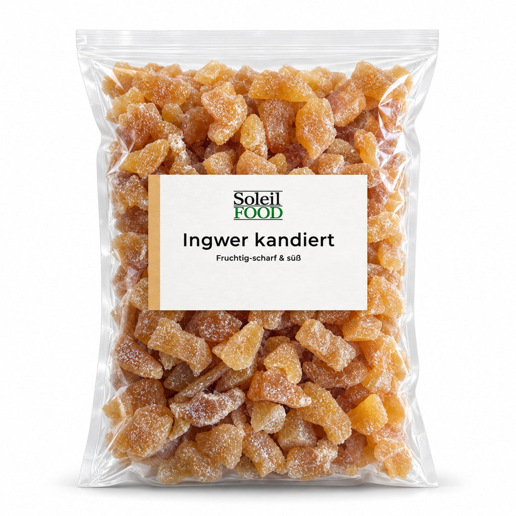Ingwer, kandiert