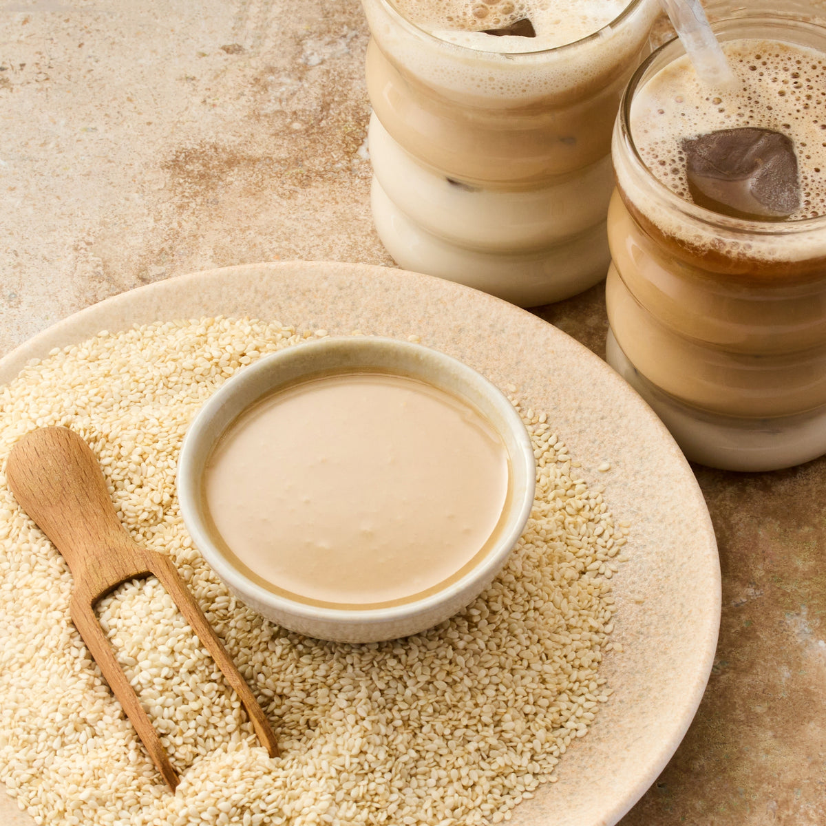 Tahin – Sesampaste aus geröstetem Sesam